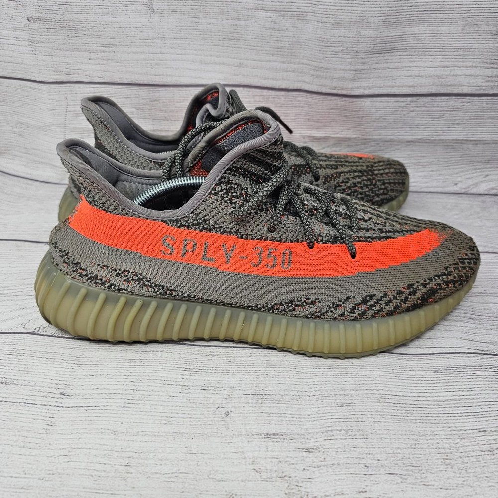 ADIDAS‎ YEEZY BOOST 350 V2 Beluga Reflective GW1229 100% AUTHENTIC Men's sz 12 - Picture 4 of 11